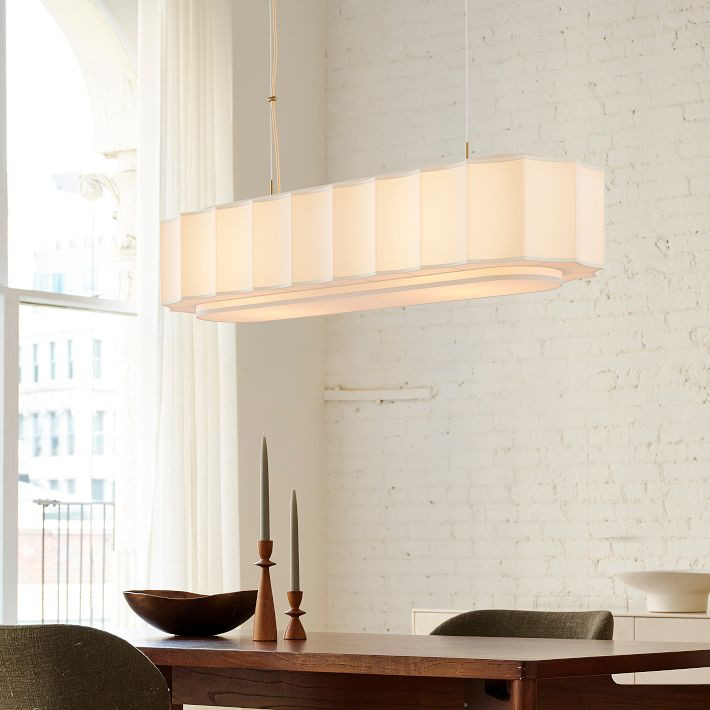 Pelham Scalloped Chandelier (41") | West Elm (US)