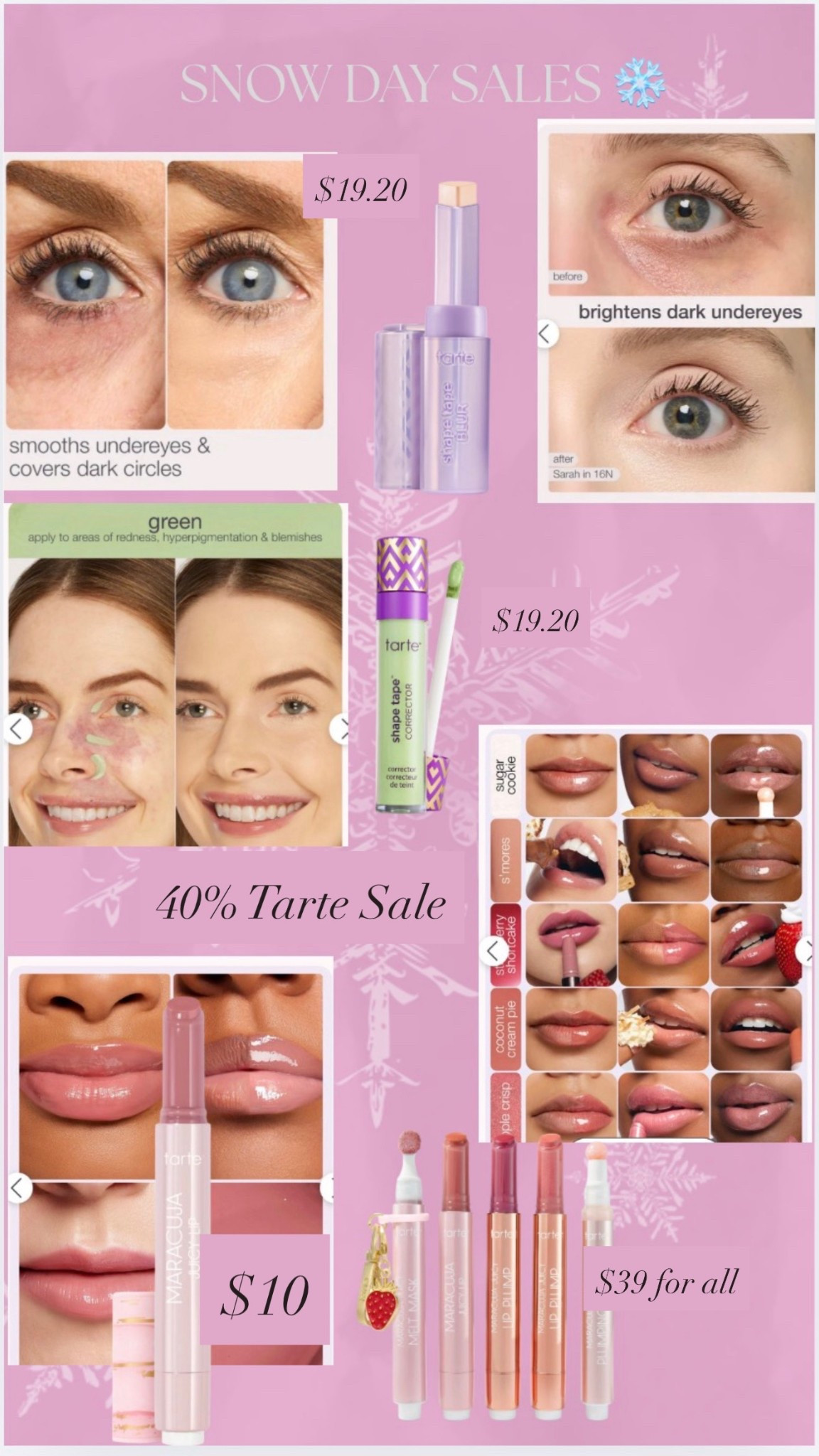 Tarte sale. Mature under eye concealer  