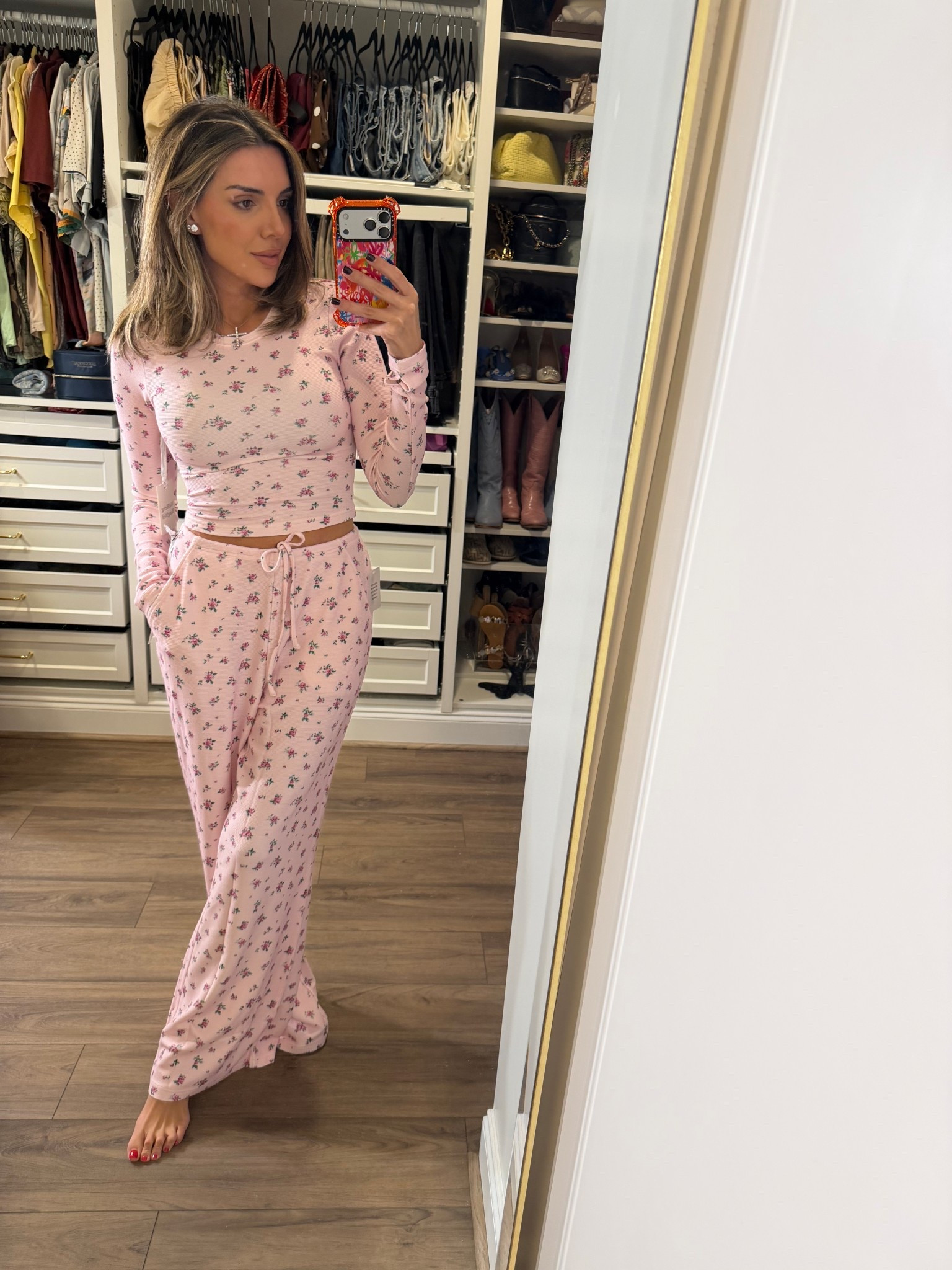 there’s nothing I love more than comfies and I saw this set and had to have it! so feminine and cutesy Verrrryyy comfy!

#LTKTravel #LTKmorningroutine #LTKootd