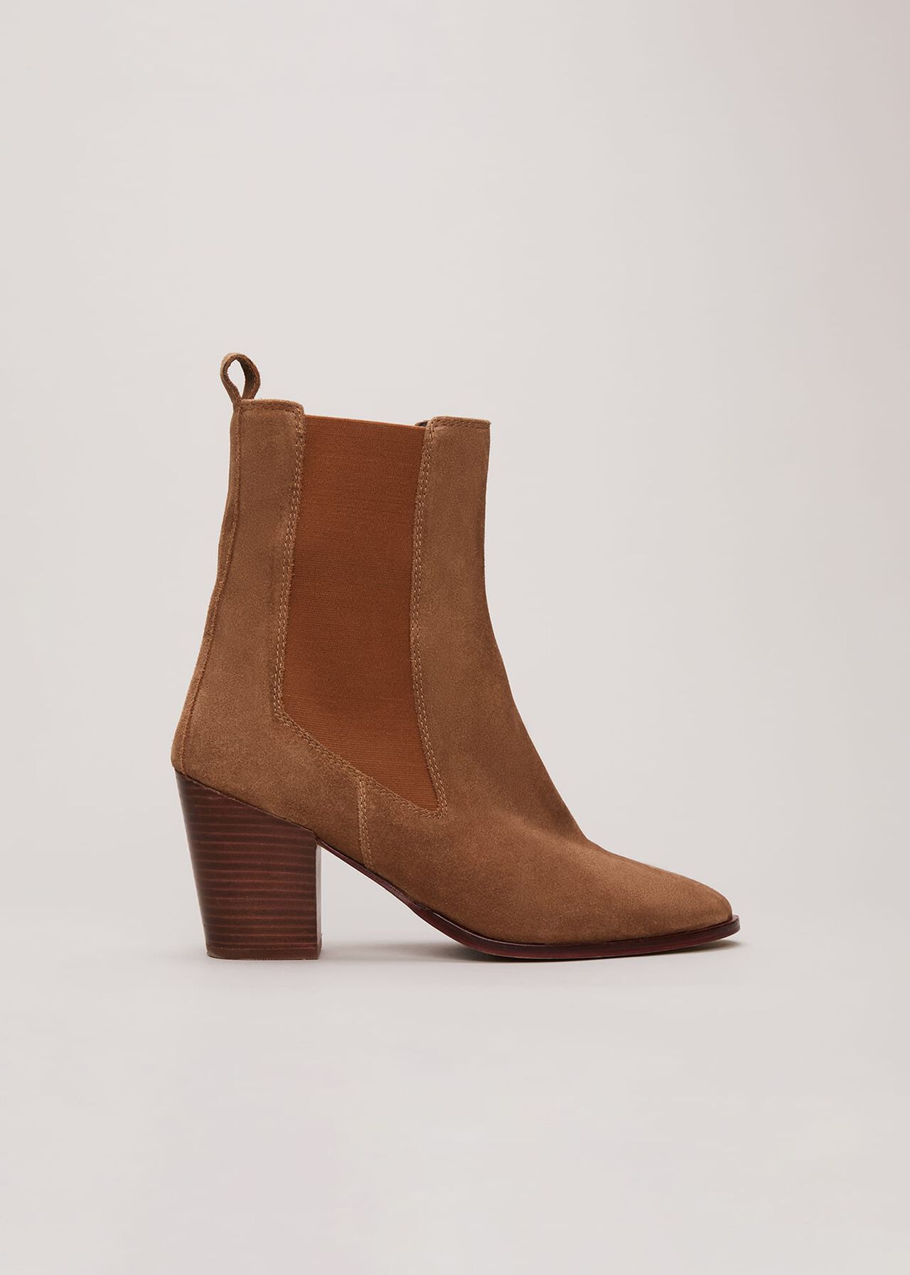 Brown Suede Cowboy Boots | Phase Eight (UK)