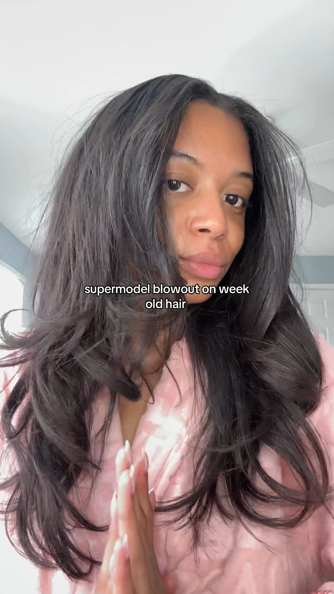 refreshing a week old blowout for super model curls 

#LTKBeauty #LTKgrwm