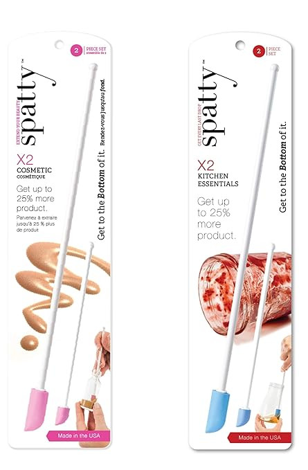 Spatty & Spatty Daddy Two Piece Bundle, 12 inch and 6 inch Pink Set & 12 inch and 6 inch Blue Set... | Amazon (US)