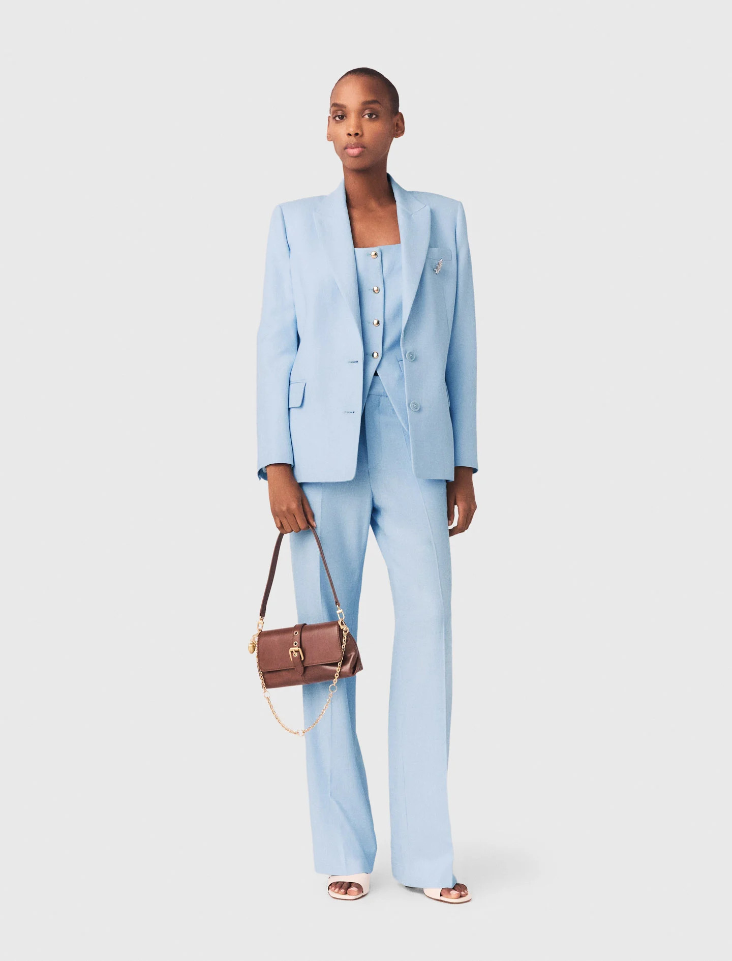 Suit jacket Blue for Women | Maje | Maje EU