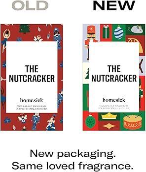 Homesick Premium Scented Candle, The Nutcracker - Scents of Cinnamon, Clove, Pecan, 13.75 oz, 60-... | Amazon (US)