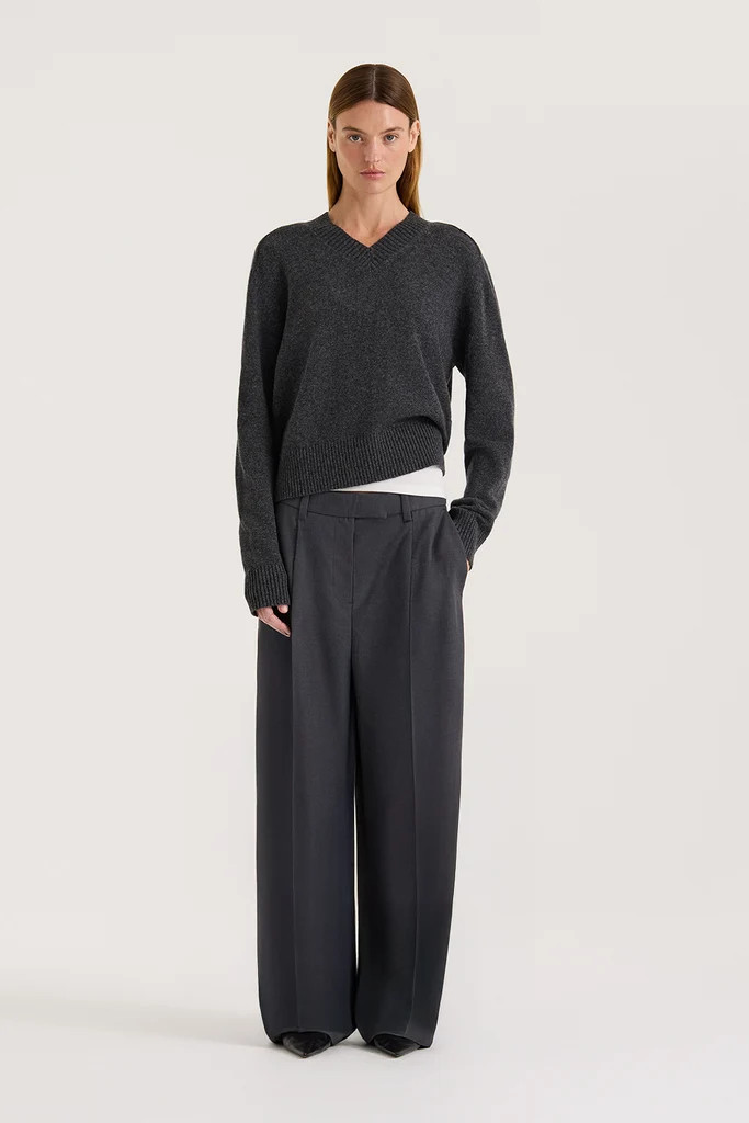 Ines V neck jumper | Henne