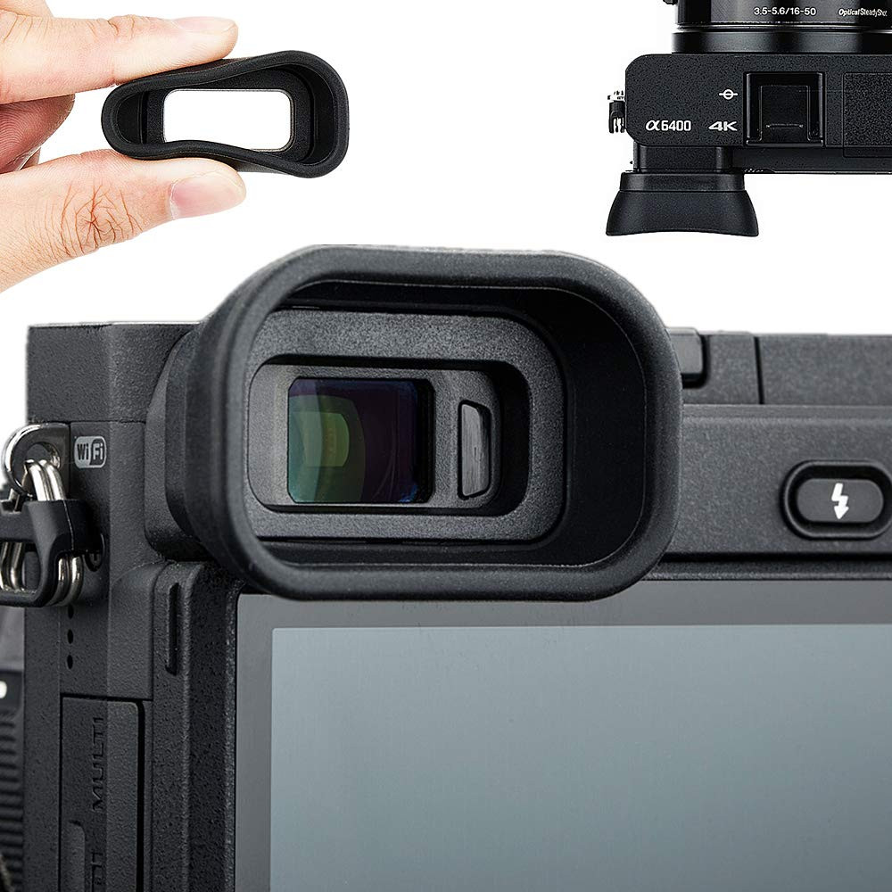 Soft Silicon Camera Viewfinder Eyecup Eyepiece Eyeshade for Sony A6600 A6500 A6400 Eye Cup Protec... | Amazon (US)