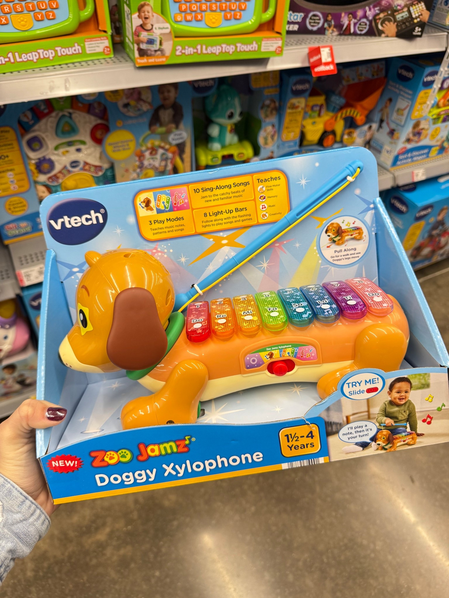 VTech Zoo Jamz Doggy Xylophone with Accessories, Baby and Toddler Toys

#LTKHoliday #LTKKids #LTKGiftGuide