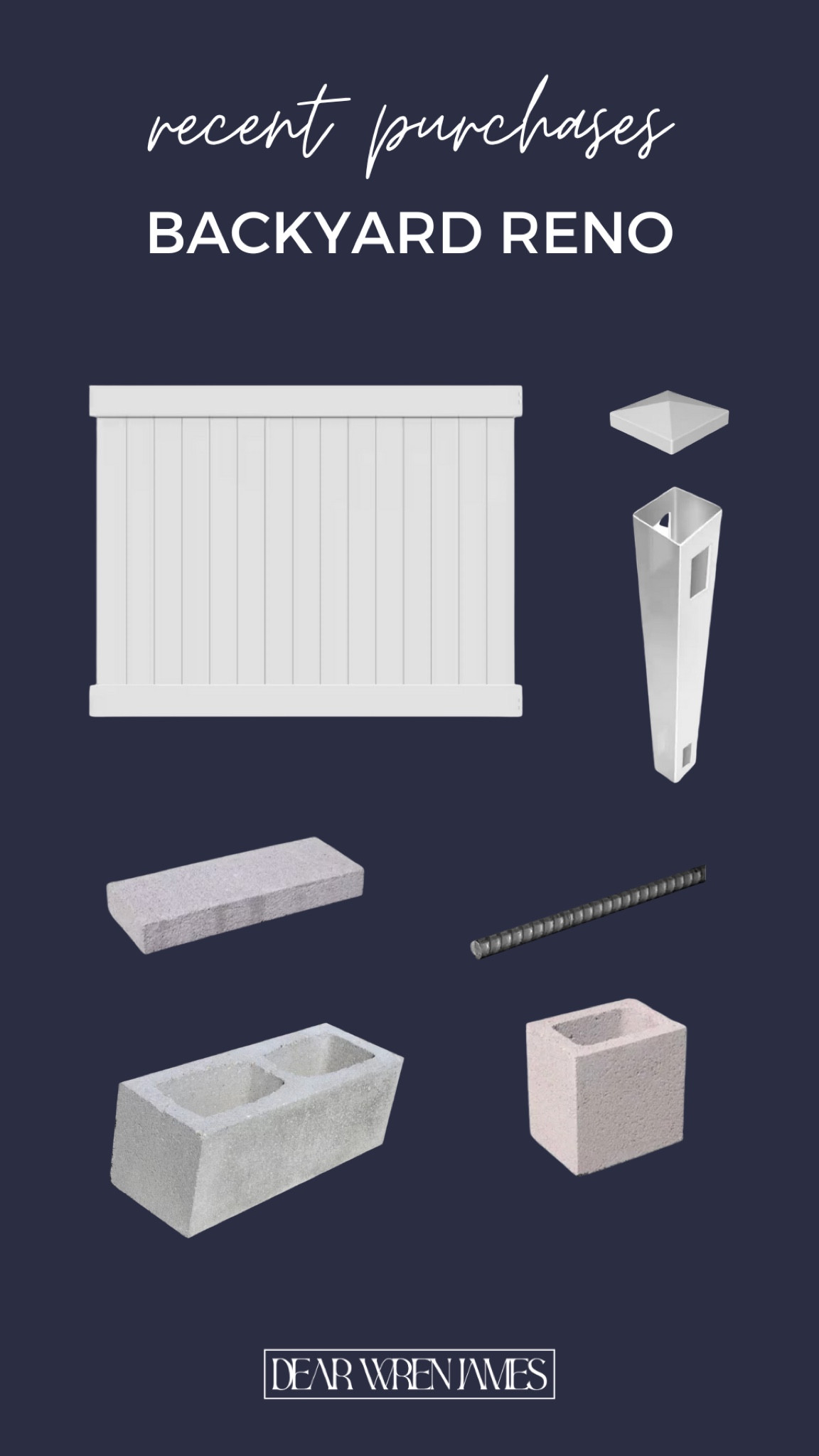 DIY vinyl fence basics, Home Depot, backyard renovation, fence essentials, 

Vinyl fence inspo 

#LTKHome #LTKFamily #LTKSeasonal