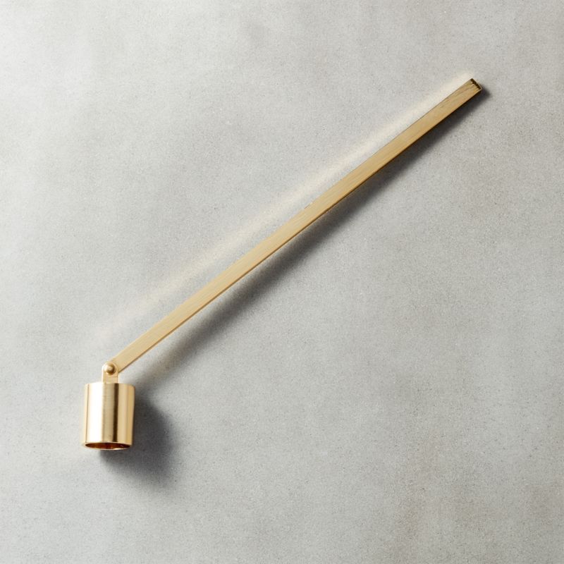 Brass Candle Snuffer + Reviews | CB2 | CB2