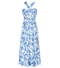 GRACE KARIN 2025 Women's Criss Cross Halterneck Sleeveless Summer Floral Print Flowy A Line Maxi ... | Amazon (US)