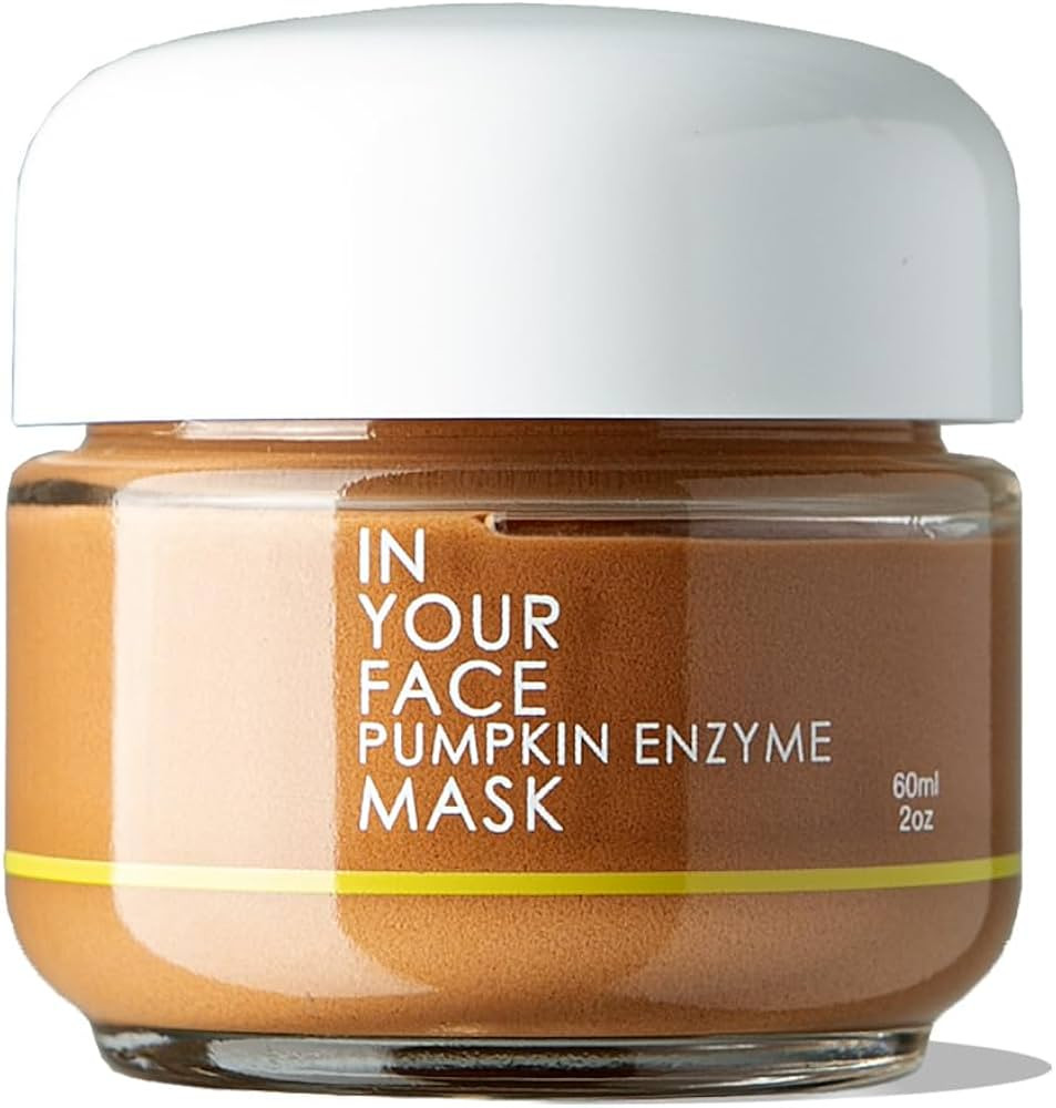 In Your Face PUMPKIN ENZYME MASK | 3-in-1 Rejuvenating Treatment | 2 oz. | Amazon (US)