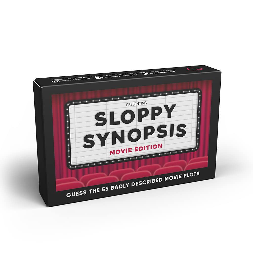 Bubblegum Stuff Sloppy Synopsis Card Game - Badly Described Movies Quiz Game - 55 Flashcards 4.9-... | Amazon (US)
