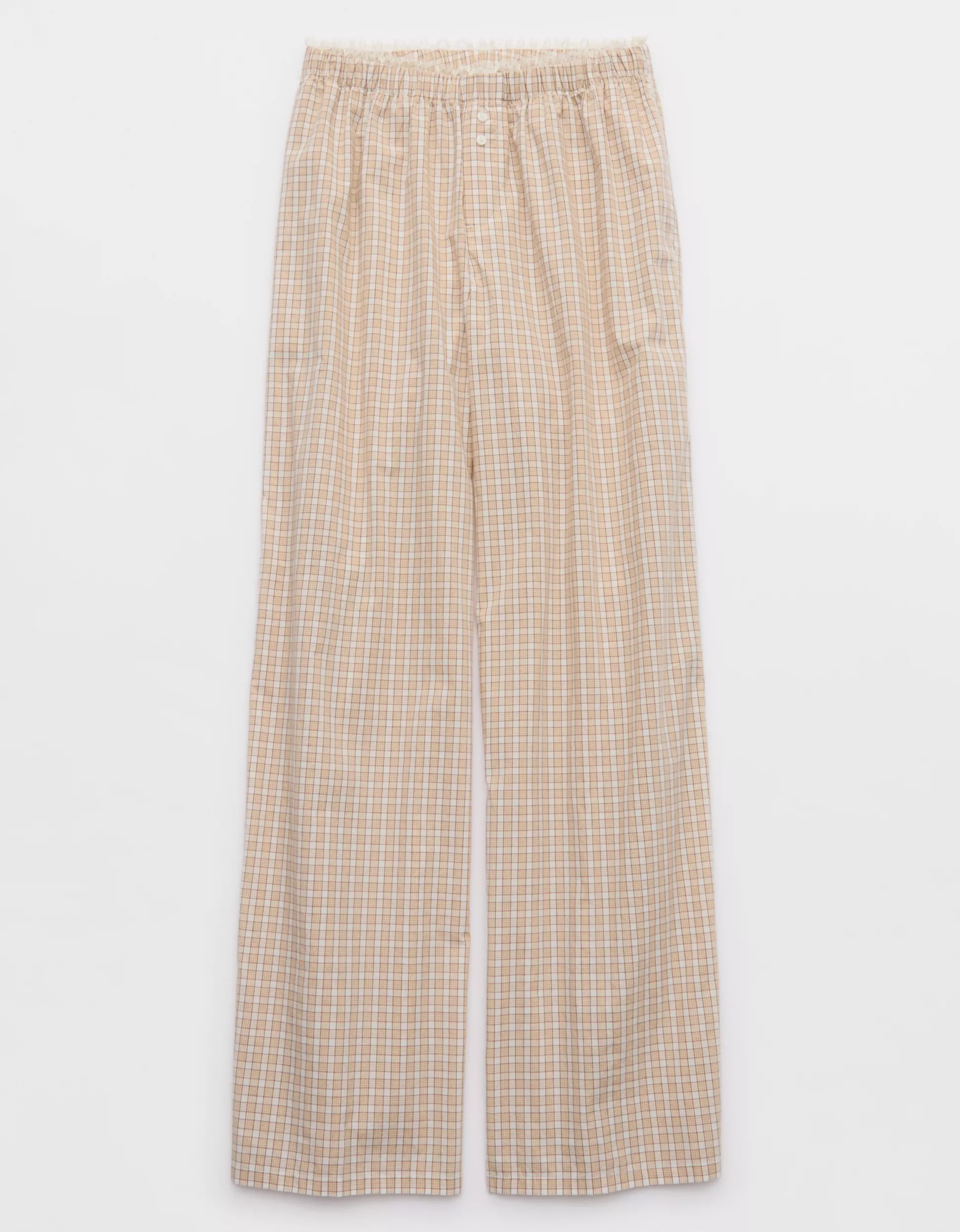 Aerie Off-Duty Poplin Trouser PJ | Aerie