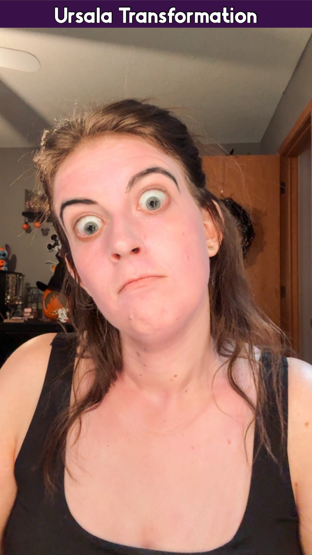 Ursula transformation part 1 🐙💜 Starting to turn purple with these products! I also linked a metallic purple face paint that may look kinda cool!! #DisneyVillainStyle 

#LTKSeasonal #LTKHalloween #LTKBeauty