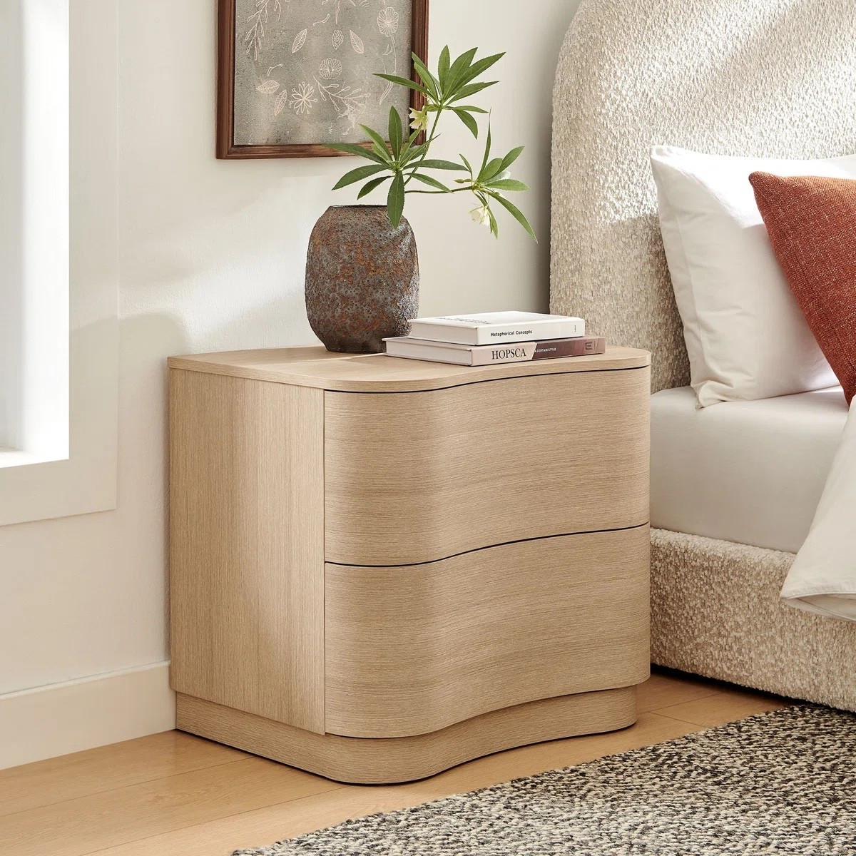 One of my favorite nightstands just restocked and is on major sale!!! Major lulu & Georgia vibes 😍😍