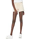 Amazon Brand - Goodthreads Women's Heritage Fleece Drawstring Shorts, Cream Tan, XX-Large | Amazon (US)