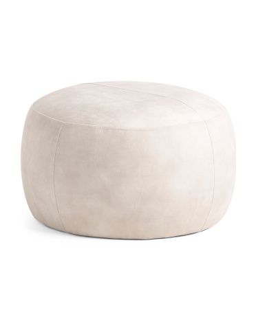 24in Ballon Pouf Ottoman | TJ Maxx