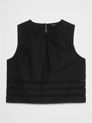 Embroidered Top | Banana Republic Factory