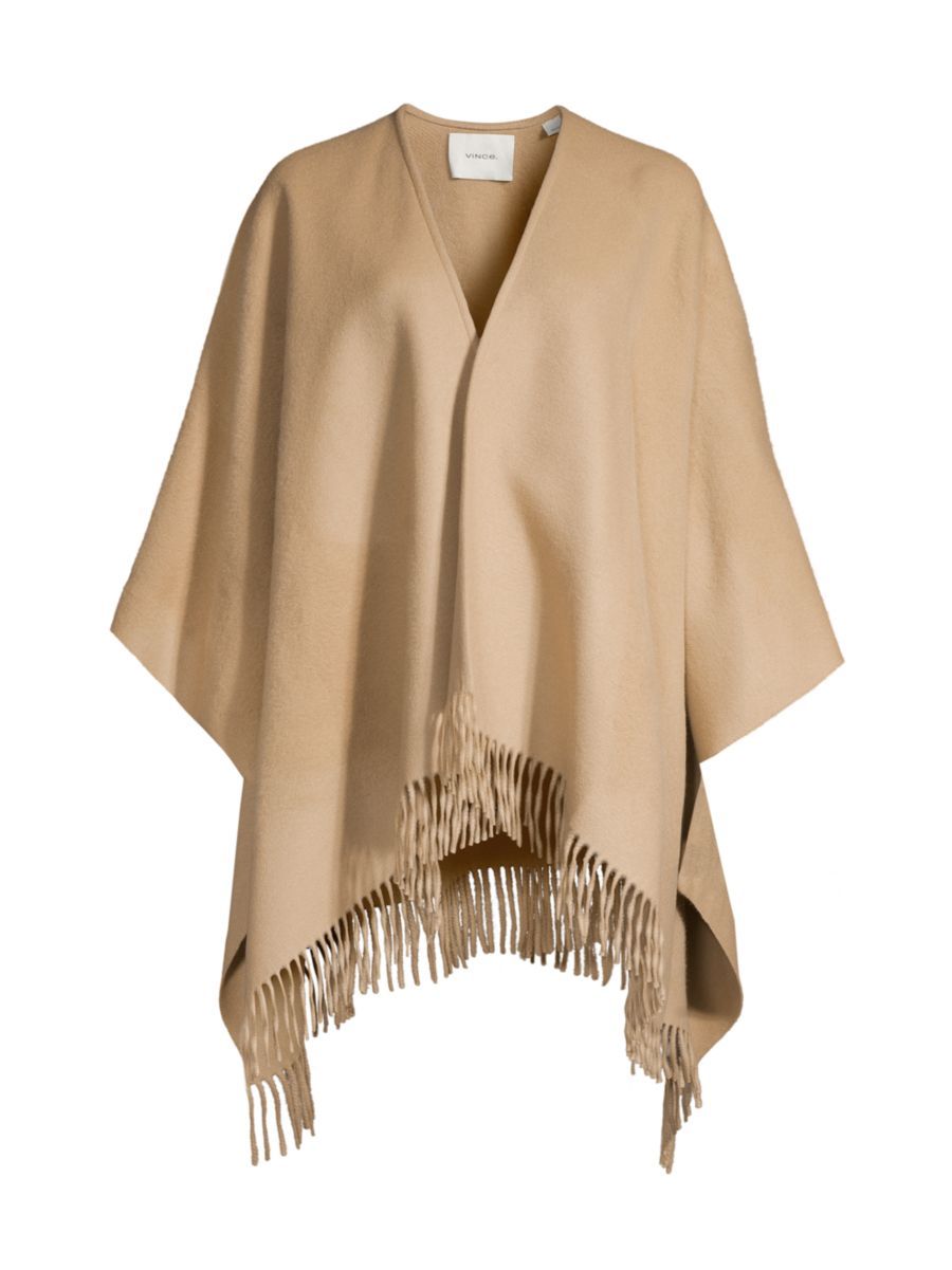 Double-Face Wool-Cashmere Cape | Saks Fifth Avenue