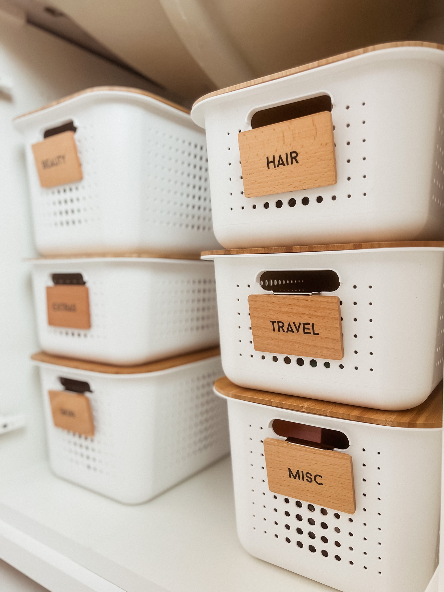 Bathroom organization / container store / bathroom containers / modern storage / under sink organization 

#LTKhome #LTKunder50