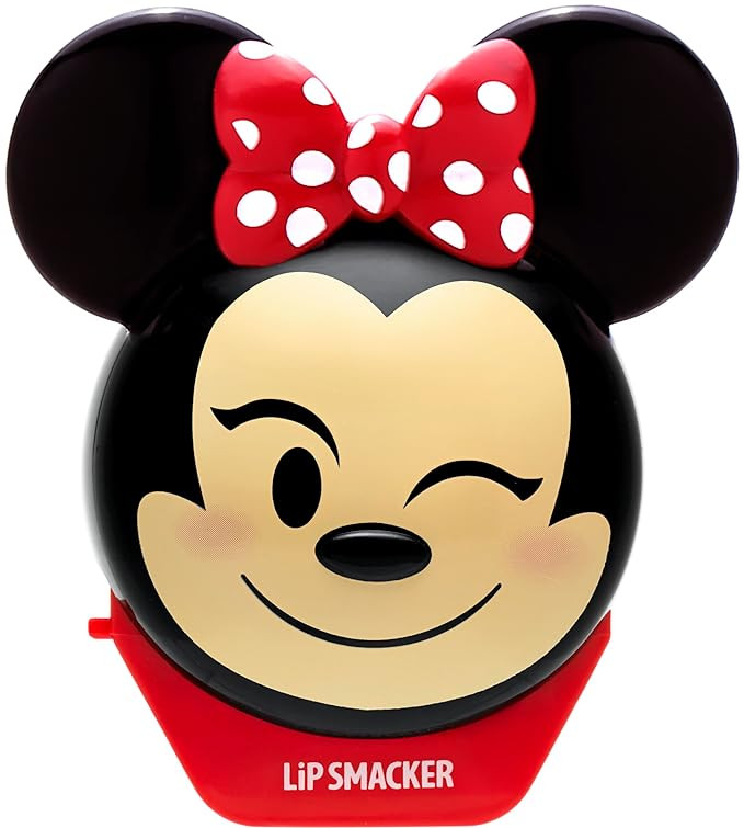 Lip Smacker Disney Minnie Mouse Emoji Lip Balm, Strawberry Lemonade Flavored, Clear, For Kids | Amazon (US)