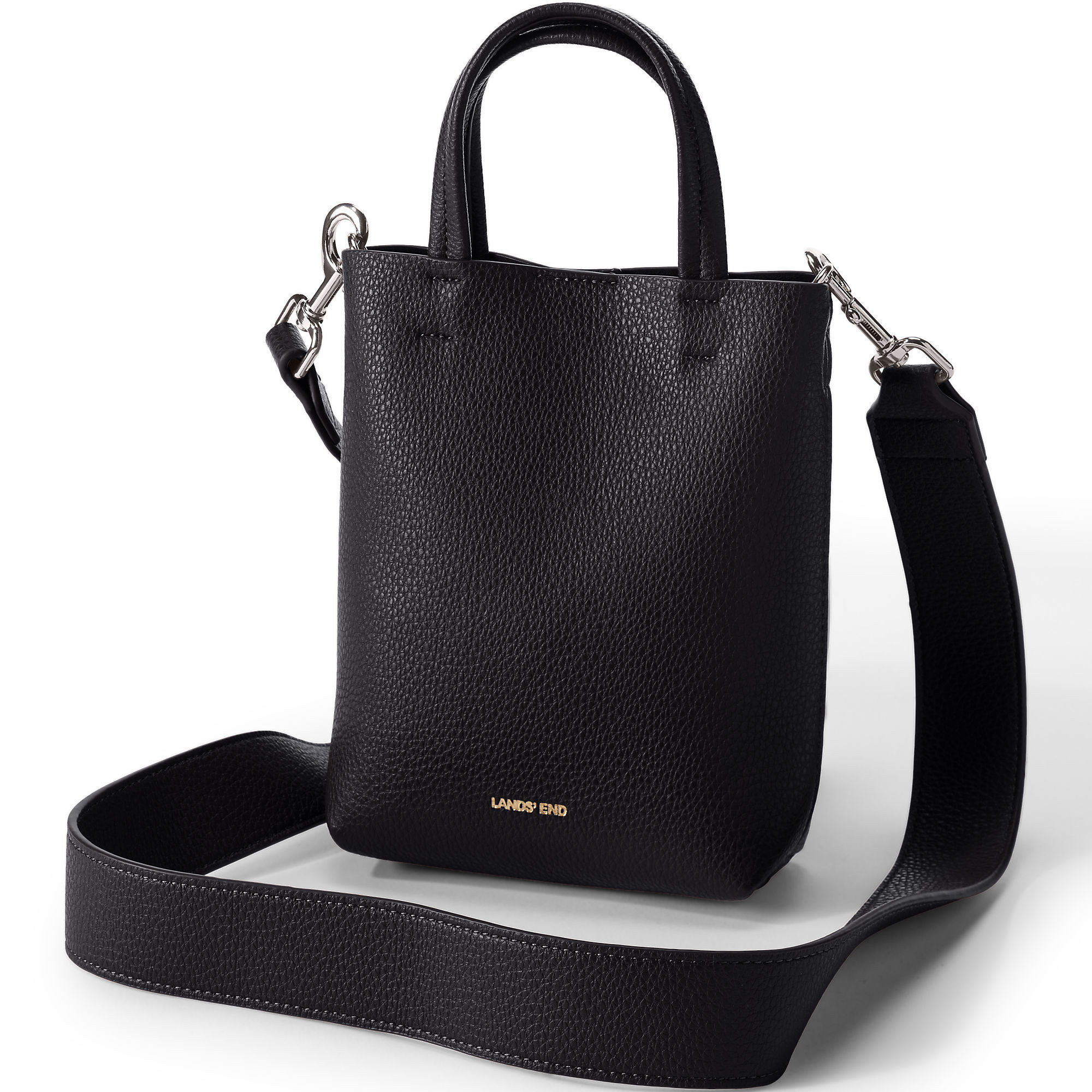 Women's Faux Leather Crossbody Bag | Lands' End (US)