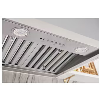 GE 36-in Ducted Stainless Steel Smart Undercabinet Range Hood Insert with Charcoal Filter | Lowe's