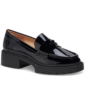 COACH Women's Leah Platform Lug Sole Loafers - Macy's | Macy's