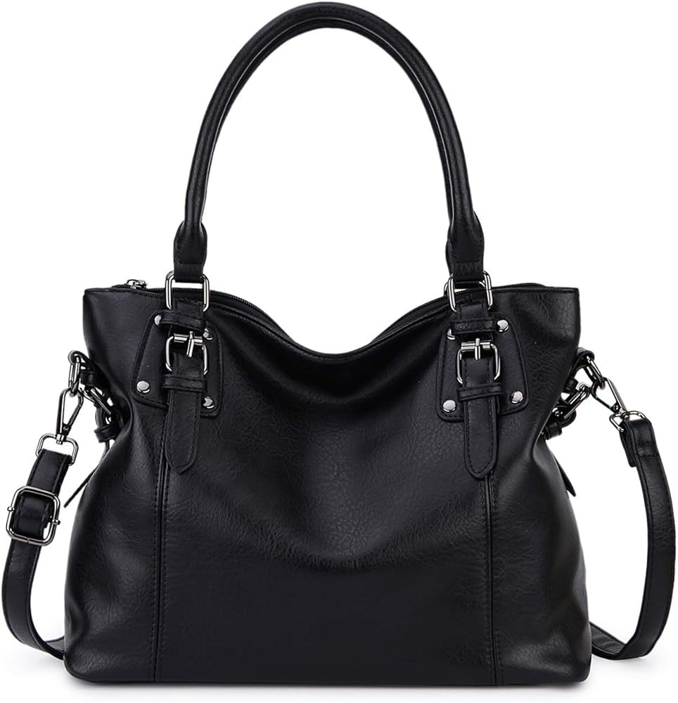 Hobo Bag for Women,VONXURY Fashion Ladies Purse Handbag Faux Leather Shoulder Bag with Adjustable... | Amazon (CA)