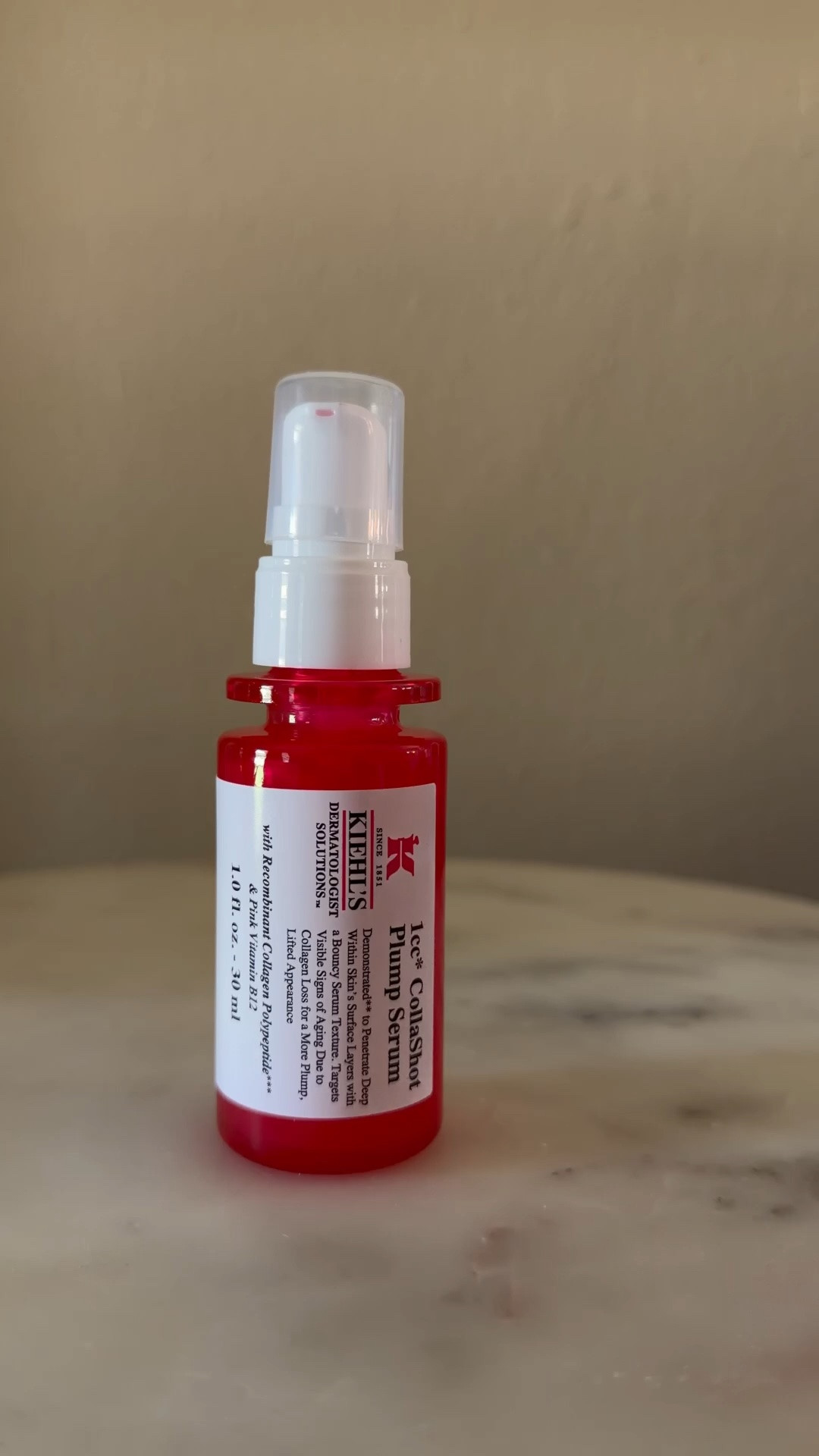 @kiehls new 1cc* CollaShot Plumping Serum - a must have! A serum with a gel-to-serum formula that adds visible plumpness and firmness to skin with advanced delivery technology.

#LTKdayinmylife #LTKselfcare #LTKBeauty