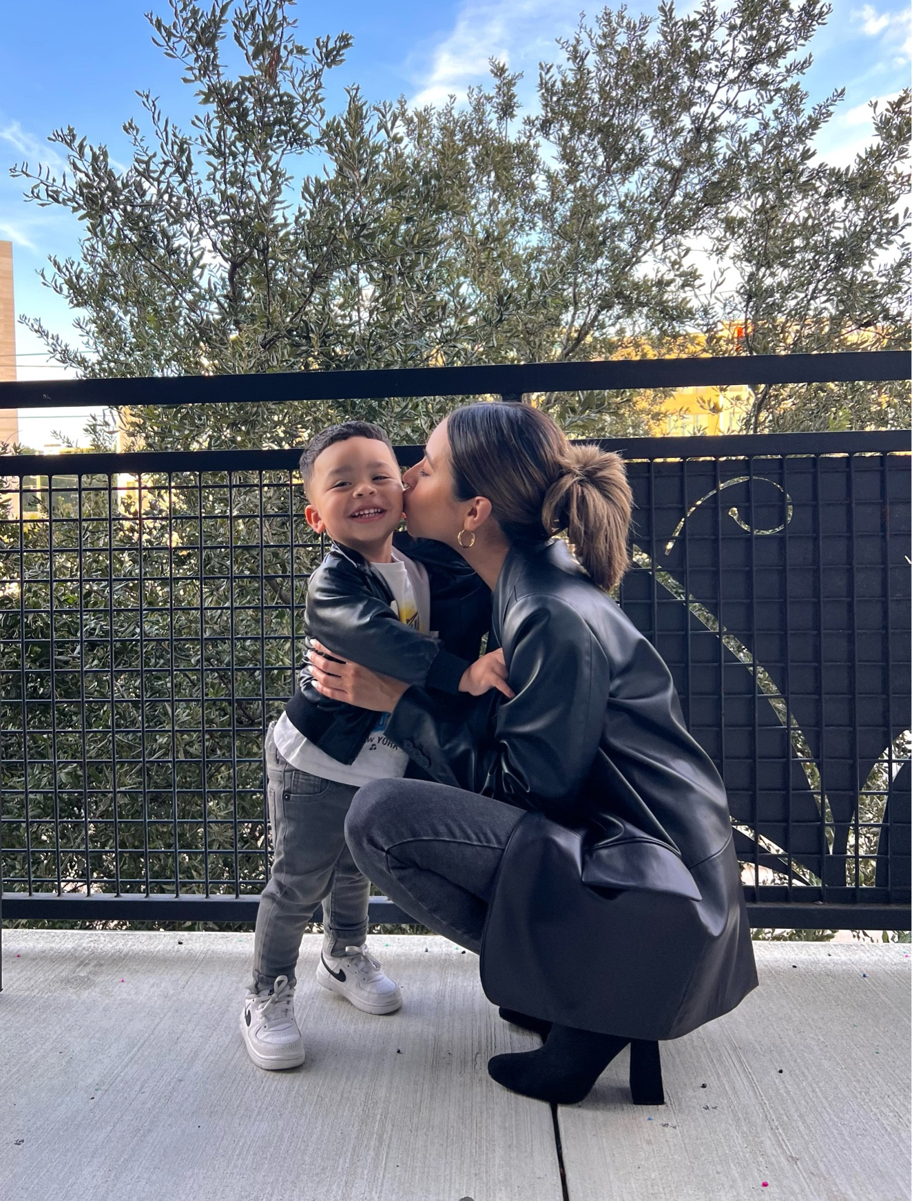 Mommy & me outfits. ❤︎
Oversized blazer, blazer style, blazer looks, toddler leather jacket.
#momandson #twinning #mommyandme 

#LTKfit #LTKSeasonal #LTKstyletip