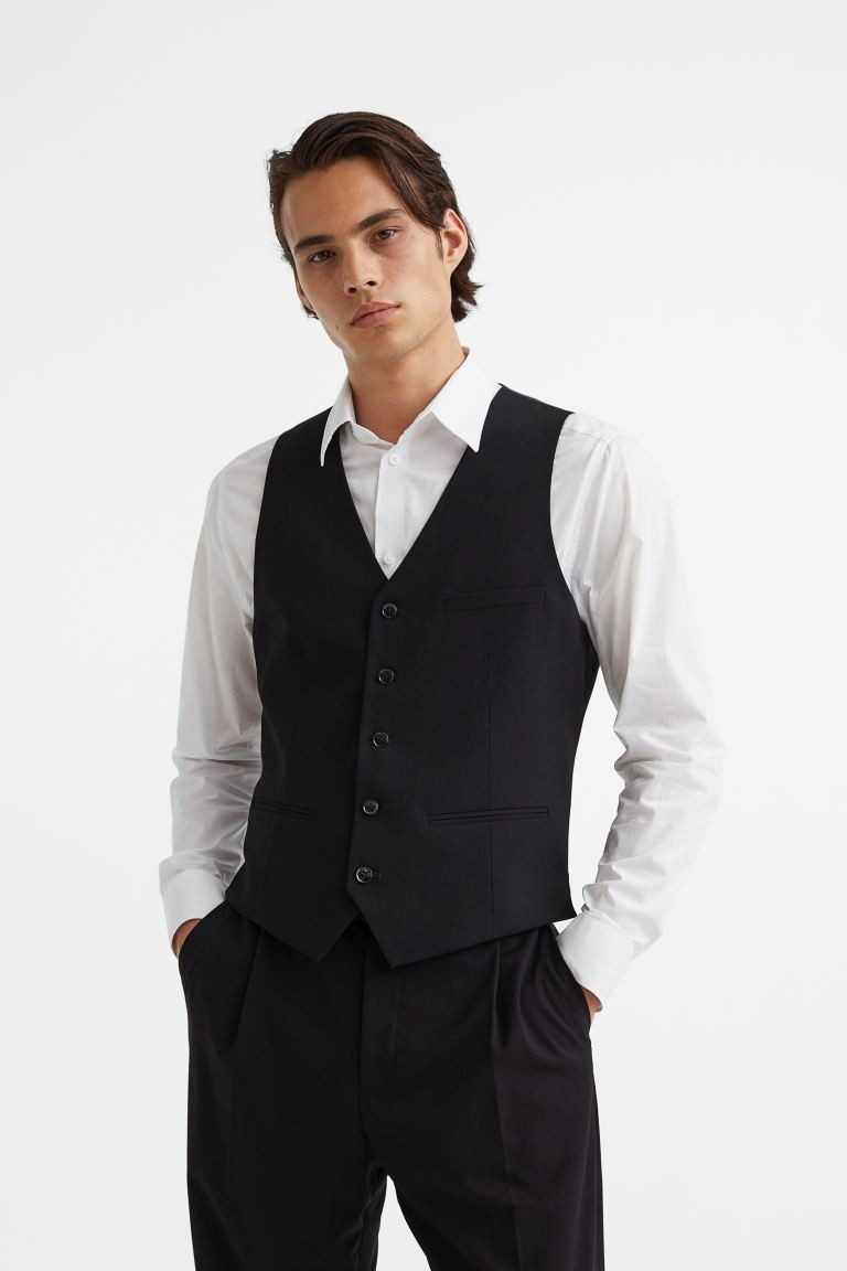 Slim Fit Suit Vest | H&M (US + CA)