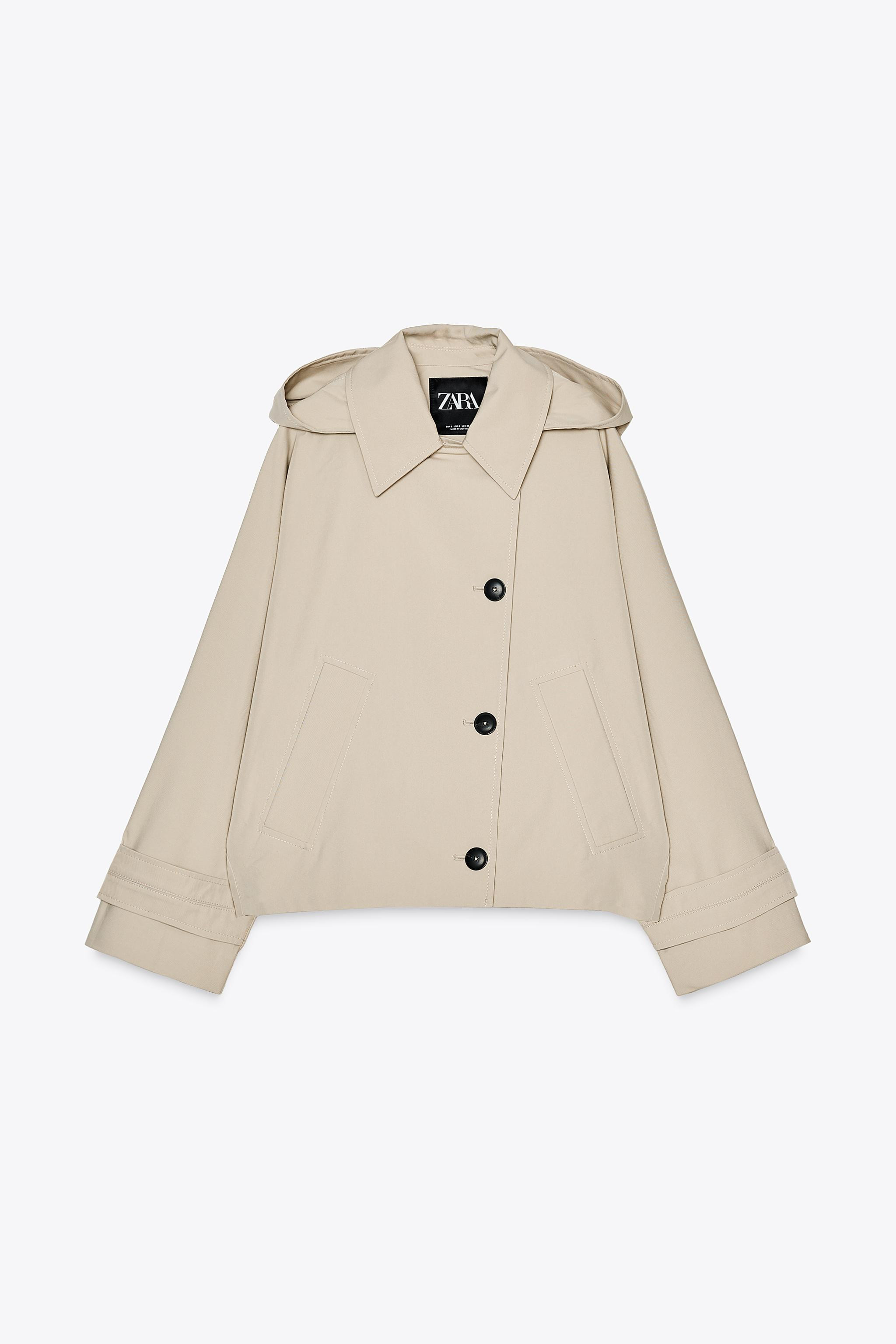 ZW COLLECTION WATER-REPELLENT TRENCH COAT | Zara UK