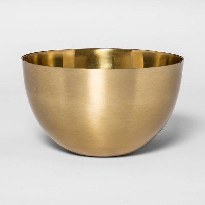 128oz Aluminum Serving Bowl Gold - Project 62™ | Target