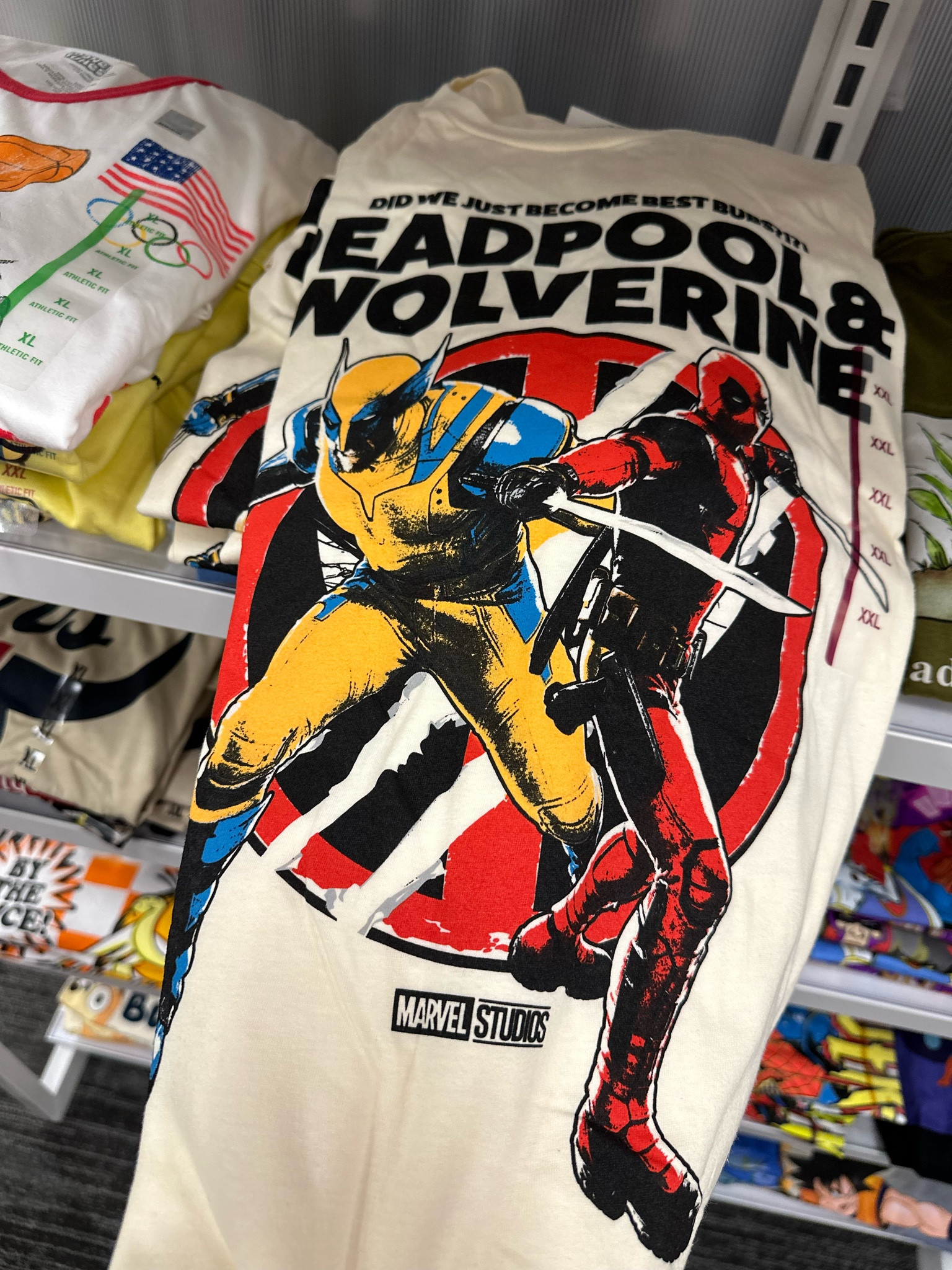 Deadpool & Wolverine t-shirt. 

Movie outfit idea - Target find! Men’s cut shirt  

My size medium, midsize approved. 

#LTKBacktoSchool #LTKMidsize #LTKMens