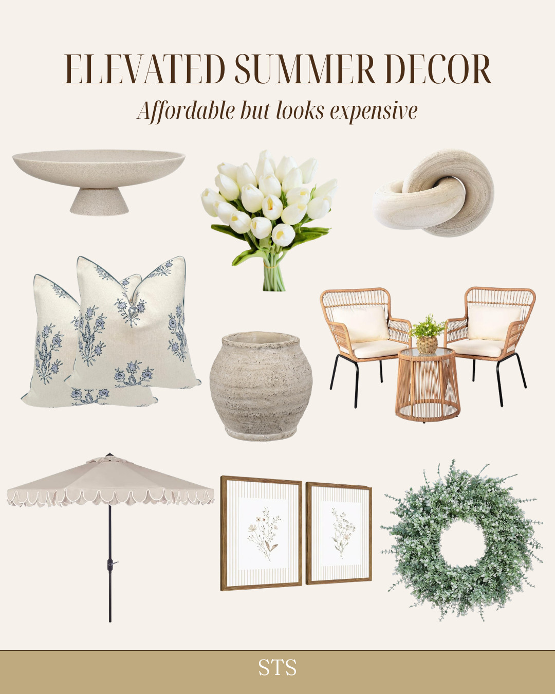 Summer decor does not have to cost a fortune to look absolutely stunning and this roundup is proof. These elevated finds are giving every bit of that expensive, designer summer aesthetic for a price that will honestly shock you. Your home is about to feel like a whole new vibe!

#amazonfinds #amazonhome #summerdecor #summerhomedecor #affordableluxury #elevatedhome #homedecor #homeinspo #interiordesign #affordabledecor #designerlookforless #summervibes #curatedhome #homeinspiration 

 #LTKSeasonal #LTKHome
