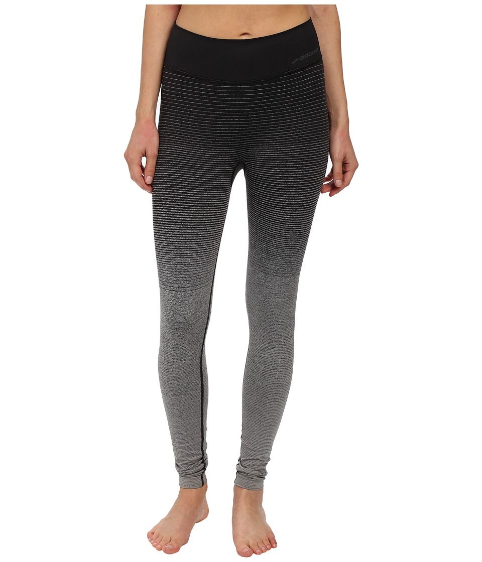 Brooks - Streaker Tights (Oxford/Black) Women's Casual Pants | Zappos