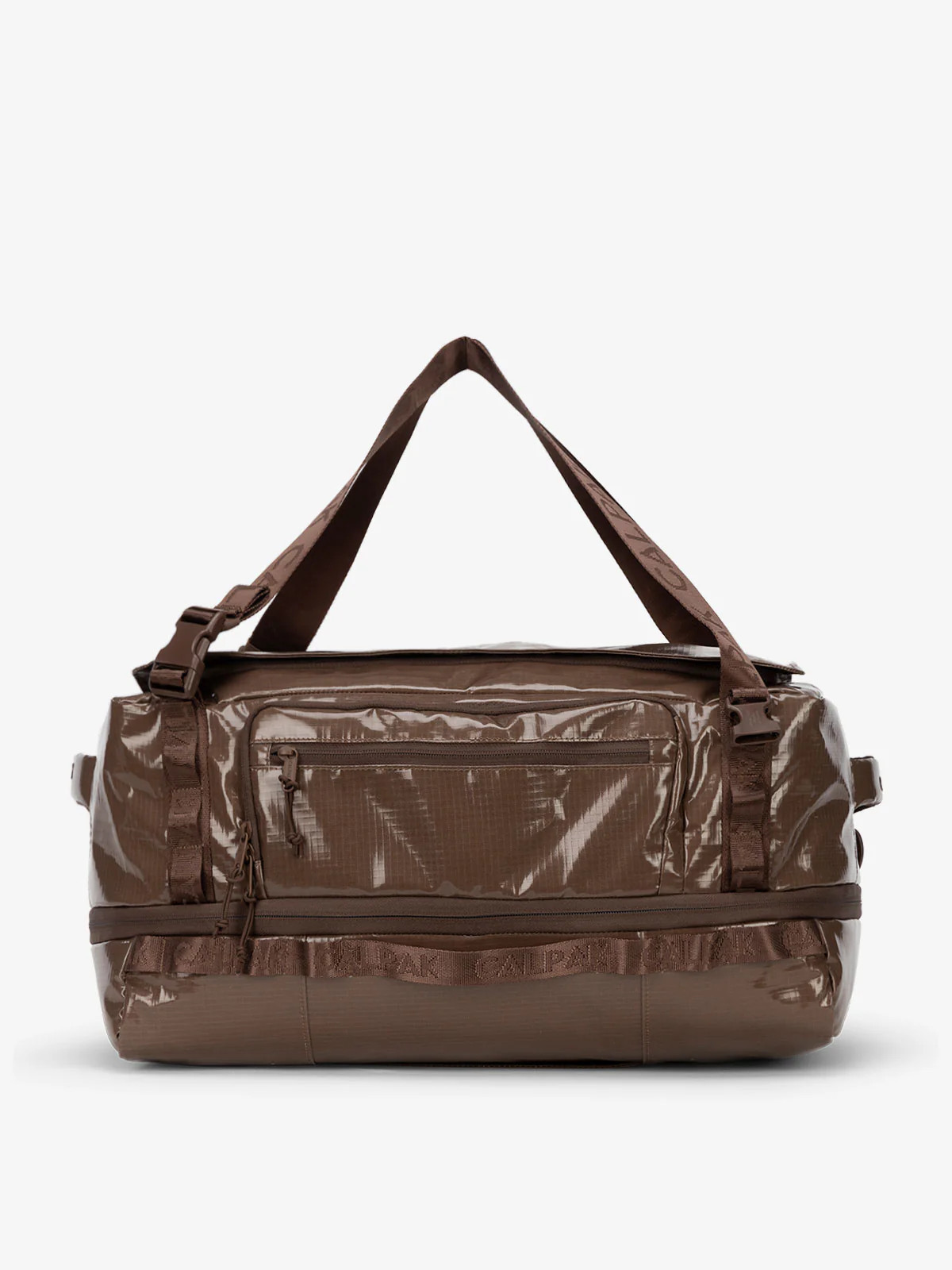 CALPAK Terra Large 50L Duffel Backpack in Brown | Weekender Travel Bag | CALPAK