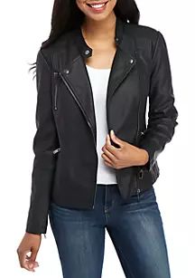 Faux Leather Jacket | Belk