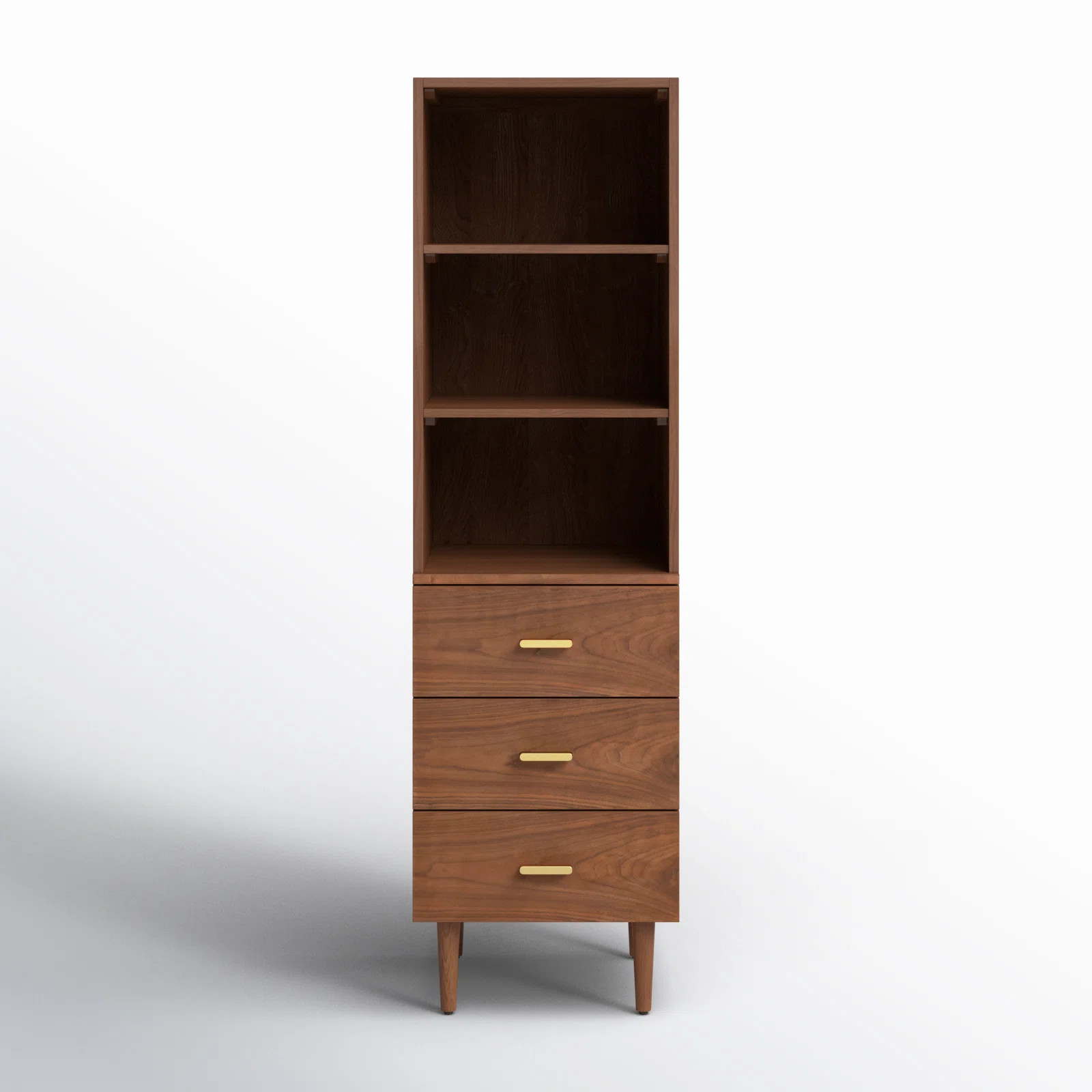 Dondi Solid Wood Freestanding Linen Cabinet | Wayfair North America