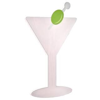 American Art Decor Tipsy Martini Wall Plaque - 15" x 24" x 8.75" in Silver | Michaels® | Michaels Stores