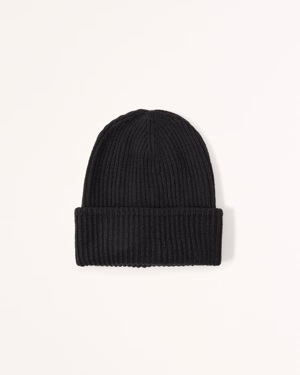 Women's Slouchy Rib Beanie | Women's 30% Off Select Styles | Abercrombie.com | Abercrombie & Fitch (US)