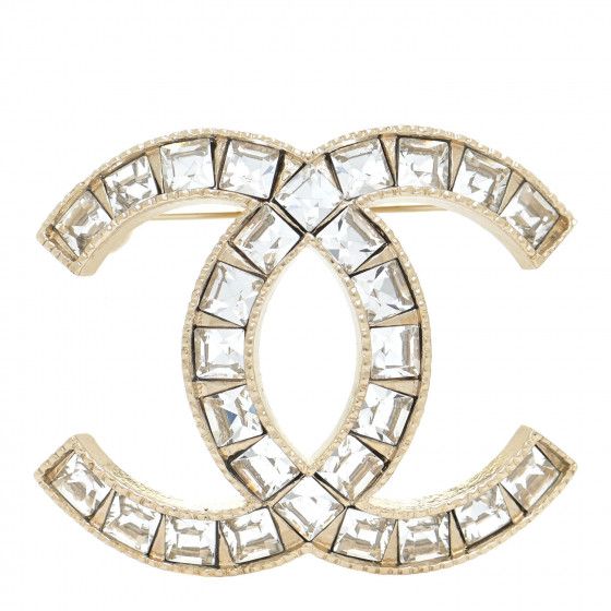 CHANEL

Baguette Crystal CC Brooch Gold | Fashionphile