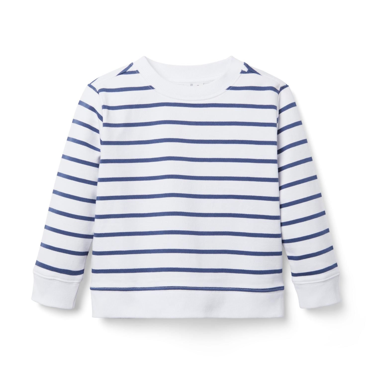 Striped French Terry Sweatshirt | Janie and Jack