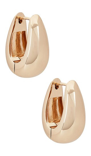 Odyssey Hoop in Gold | Revolve Clothing (Global)