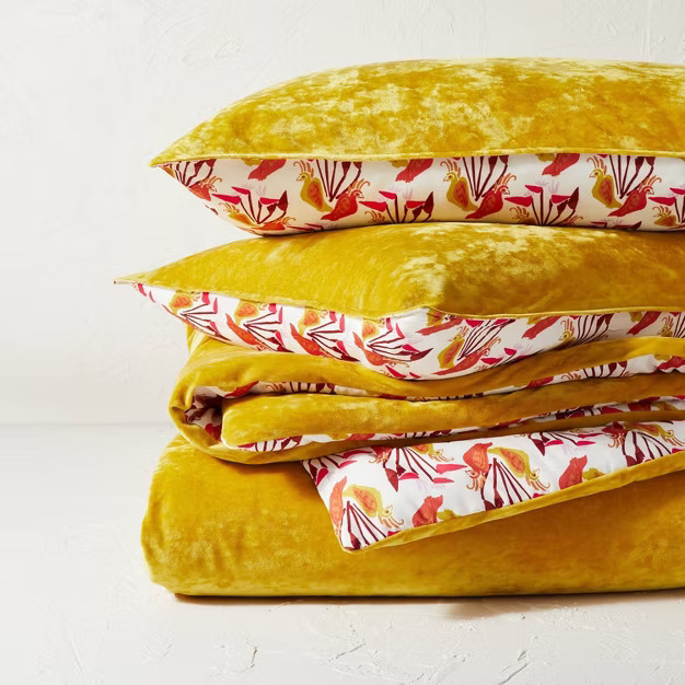 Reversible Velvet Comforter & Sham Set - Opalhouse™ designed with Jungalow™ | Target