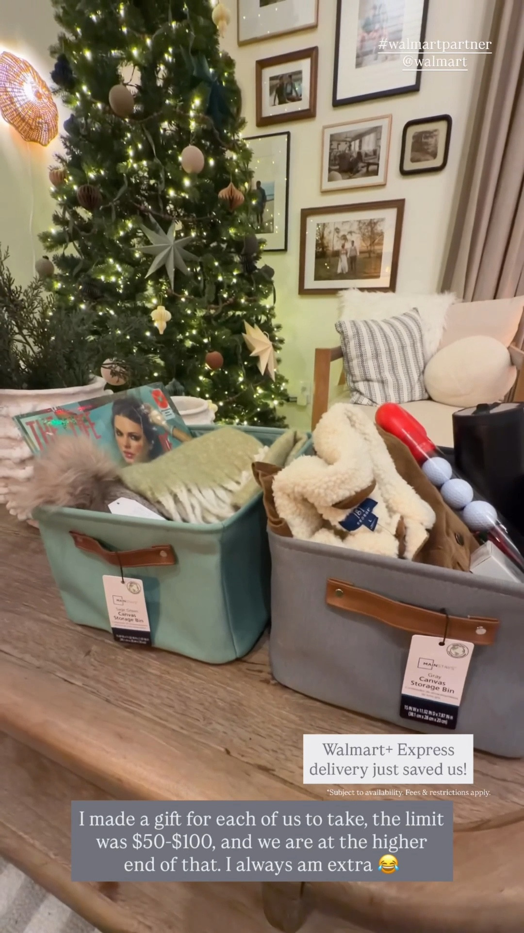 #WalmartPartner Last minute Walmart+ Express Delivery came in clutch for a Christmas party we have tonight! They can deliver in under 60 minutes (Subject to availability. Fees & restrictions apply.) So many great gift options, check out Walmart+ & and their Express Delivery for last minute gift giving. @walmart #walmart

#LTKHoliday #LTKGiftGuide #LTKSeasonal