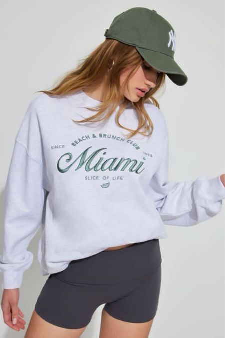  Cutest Miami graphic sweater!

#LTKFindsUnder100
