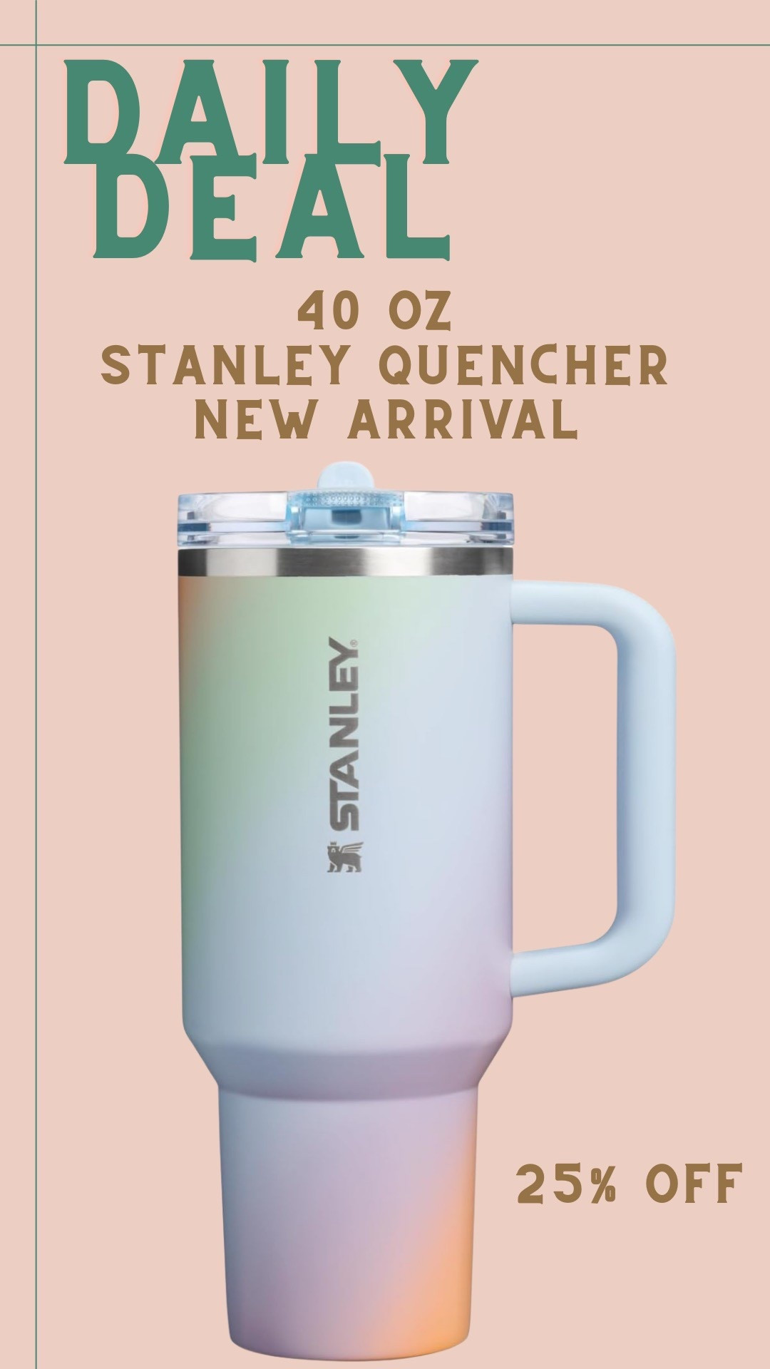 This sunrise spiral Stanley is still on a drop! It’s still $45 on Stanley website! 

#LTKselfcare #LTKSaleAlert #LTKmomlife