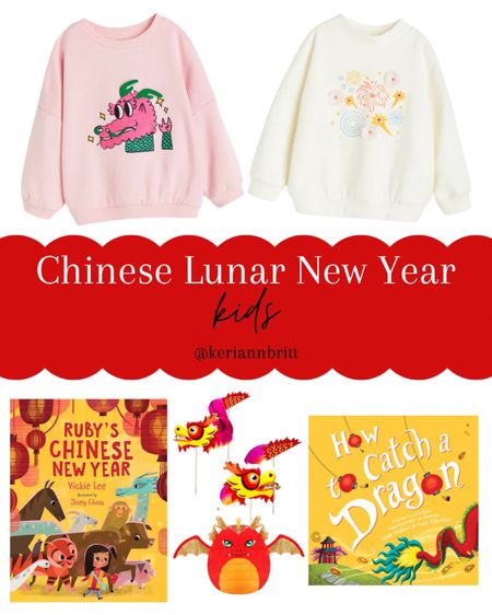 Chinese Lunar New Year Kids Books, Toys and Sweatshirts 

Year of the dragon / kids books / Chinese new year 2024

#LTKSeasonal #LTKparties #LTKkids
